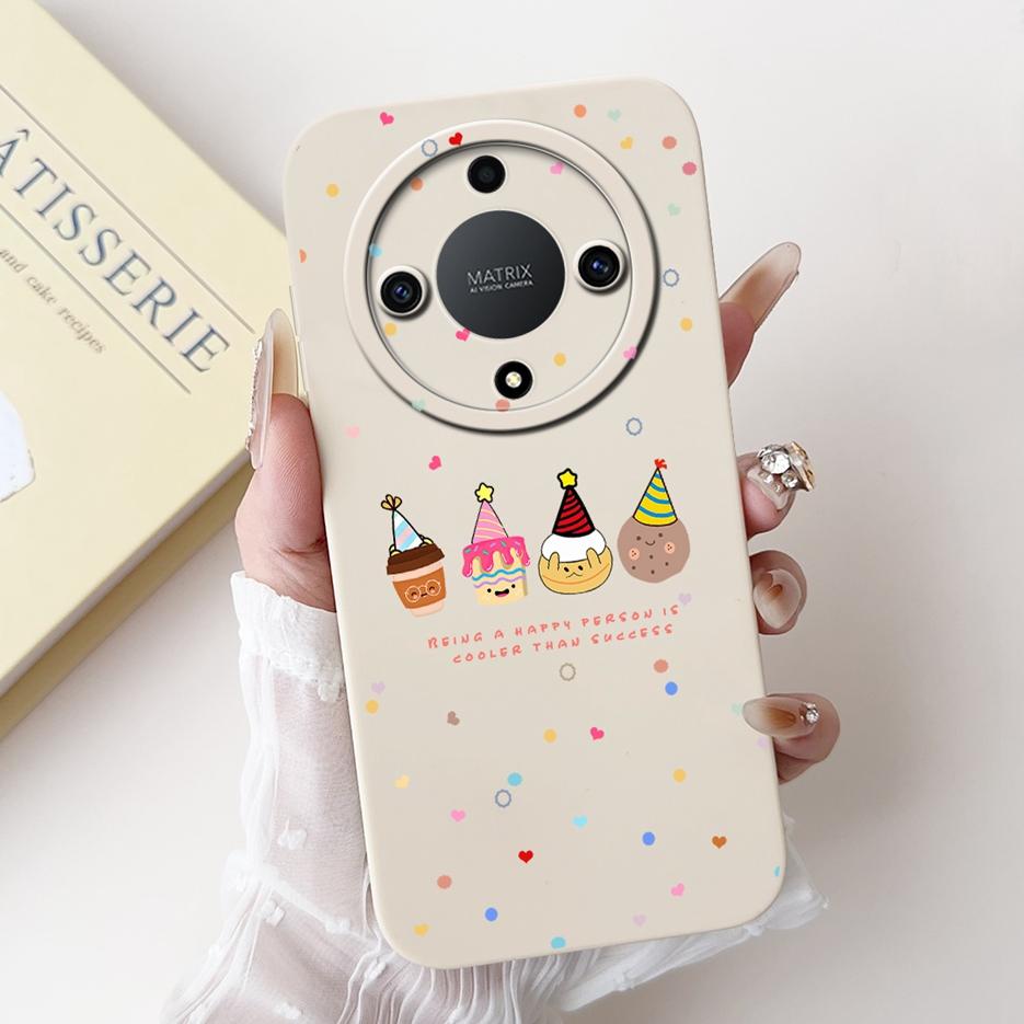 For Honor X9b Case Magic6 Lite ALI-NX3 Cute Panda Cartoon Cover Shockproof Phone Case For Honor Magic 6 Lite HonorX9b Soft Shell