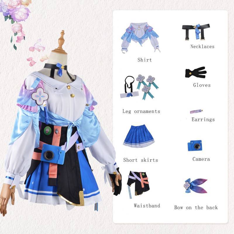 Honkai Star Rail March 7th Cosplay Costume For Anime And Gaming Enthusiasts XS