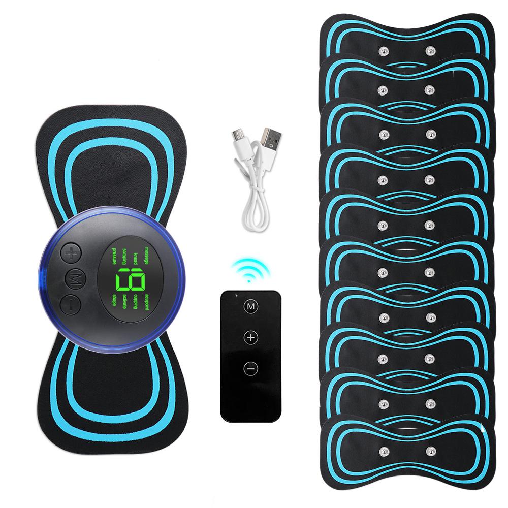 Mini EMS Neck Massager Portable Electric Stretcher For Cervical Pain Relief Shoulder Relaxation Muscle Therapy