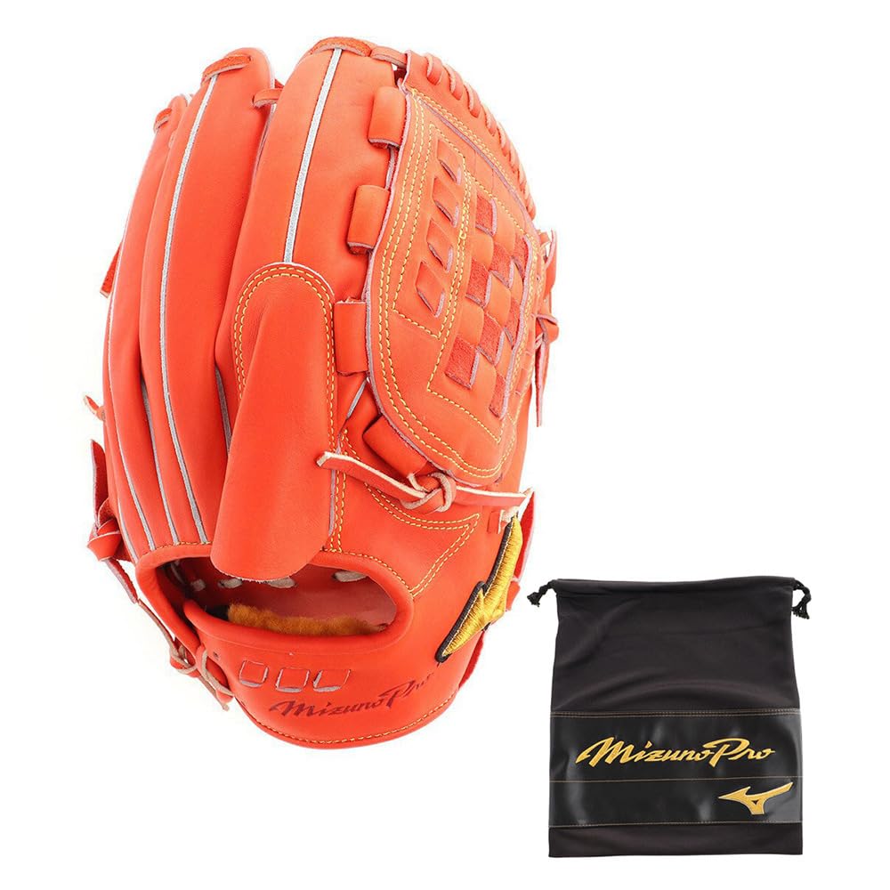 

Mizuno Перчатки для хардбола Mizuno Pro 5DNA Technology для питчеров, карманный размер 12 1AJGH22021, великолепный оранжевый питчер (Центр Нормальный) (52) Правша