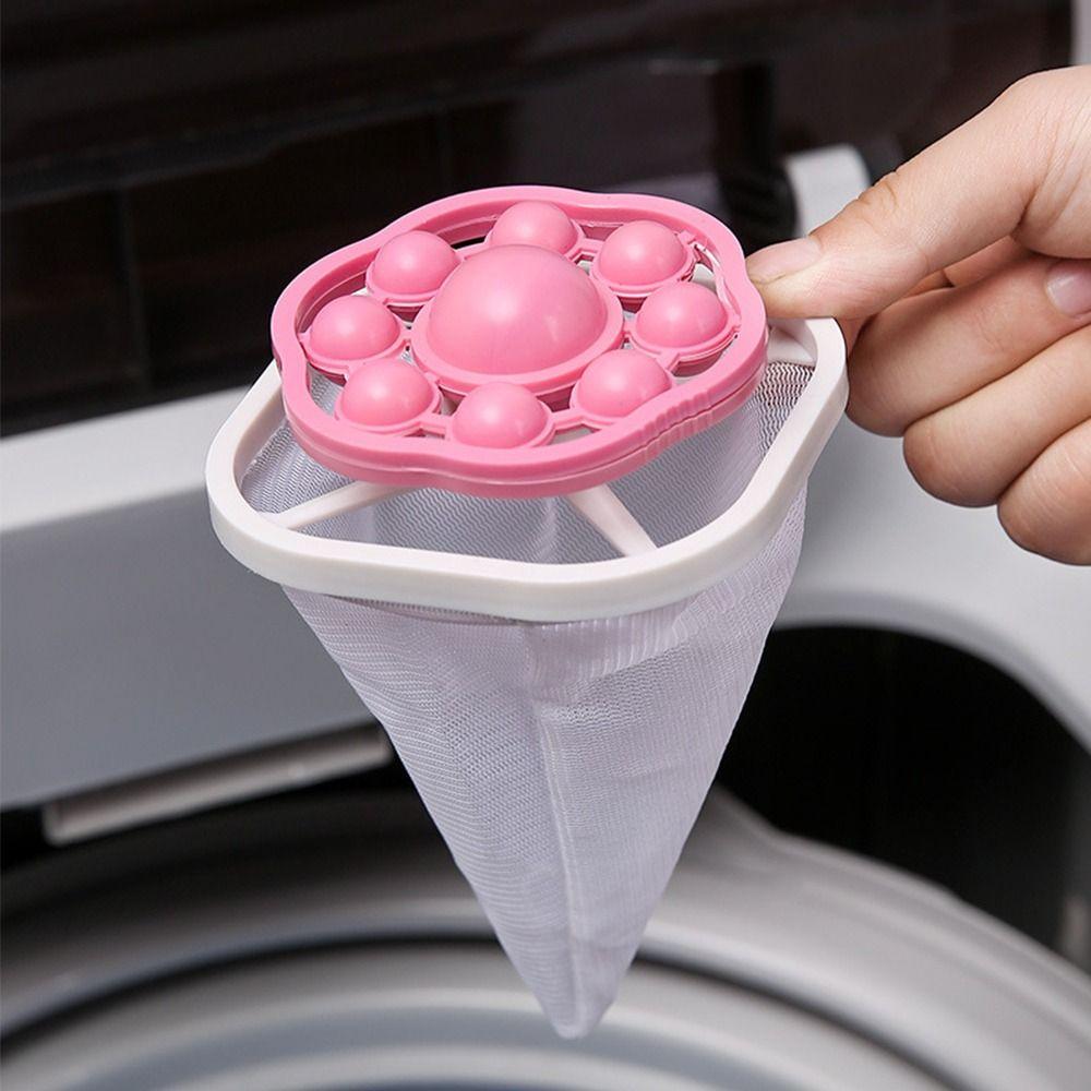 Clean Product Laundry Ball Strainer Bag Cleaning Tools Floating Ball Pouch for Home & Living