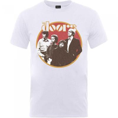 The Doors Unisex suaugusiųjų retro apskritimo medvilniniai marškinėliai