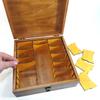 Box with Lid for Magic the Gathering, Pokemon, Yu-Gi-Oh Trading Cards 25x25x11 Cm Mr. Thomas's Workshop Wood Varnish