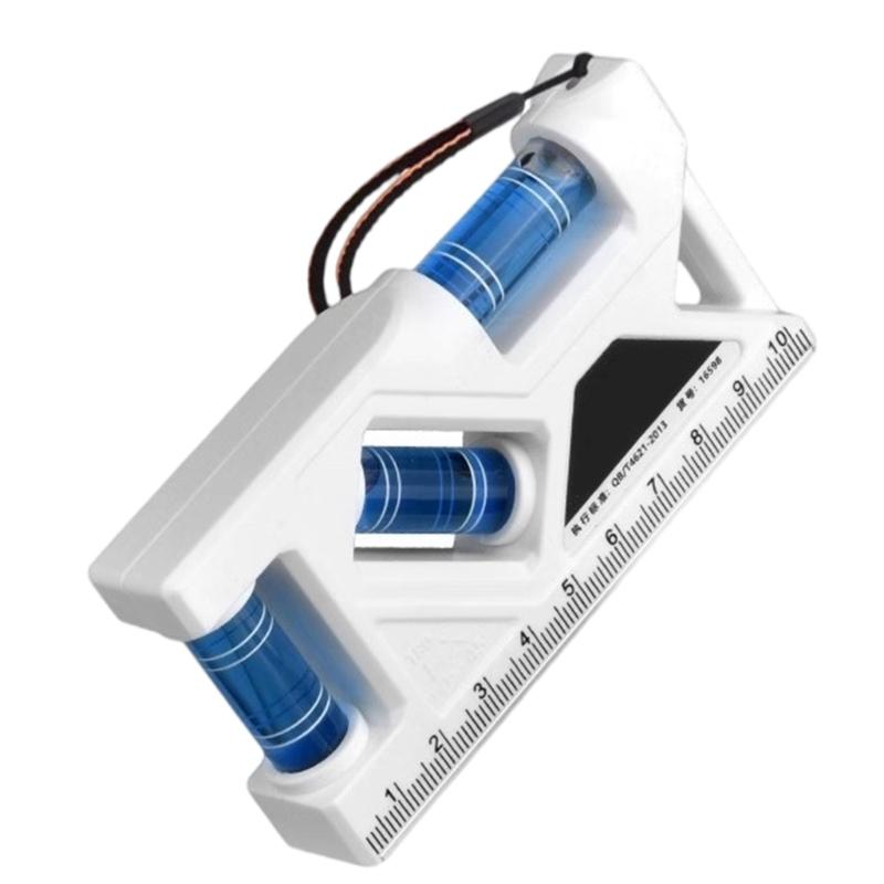 3 In 1 Small Magnetic Level Ruler Horizontal Vertical Measuring Leveling Tool Angle Finder for Household Applications