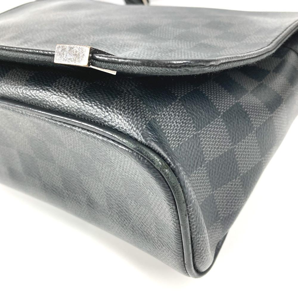 Louis Vuitton  N41028 Damier Graphite District PM NM Crossbody flap Shoulder Bag
