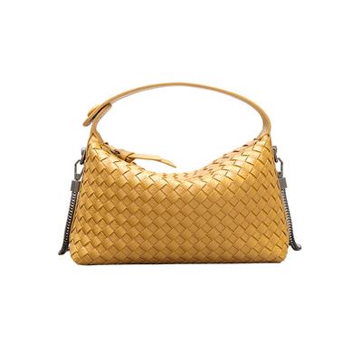 Handgeweven Damestas, Frisse en Lieve Handgedragen Lunchbox Tas, Modieus en Trendy, Veelzijdige Enkelvoudige Schouder Crossbody Tas