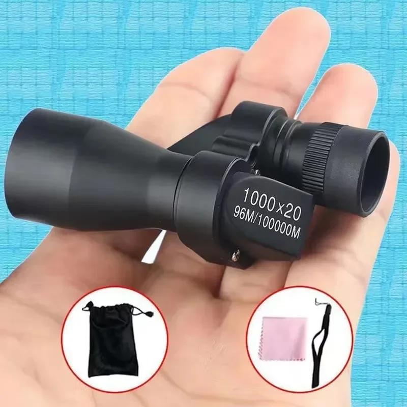 1000x20 High Magnification Portable Mini Monocular Telescope - HD Zoom Optics Waterproof for Outdoor Hunting Camping Fishing