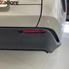 For Toyota Bz4x    2024 2025 Carbon Fiber Rear Fog Light Lamp Cover Trim Tail Foglight Bezel Trims Car Accessories