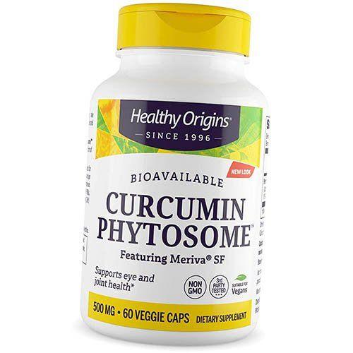 Curcumin Phytosome, Curcumin Phytosome 500, Healthy Origins 60 Vegcaps (71354002)