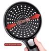 ABS Handheld Shower Head With Triple Sprays Function 130mm Coverage Area Water Filter Systems Bathroom Essential