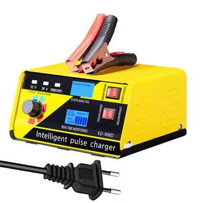 Caricabatteria per auto a ricarica rapida da 260 W Caricabatterie per camion a cinque fasi di riparazione di grande potenza 12-24 V 20 A con riparazione a impulsi