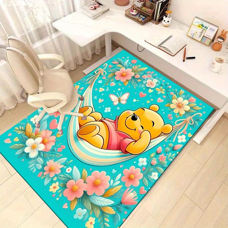 1pc Cute Winnie The Pooh Floral Hammock Rug for Home Decor, Office Carpet, Outdoor Mat, Gift Ideaz4171
