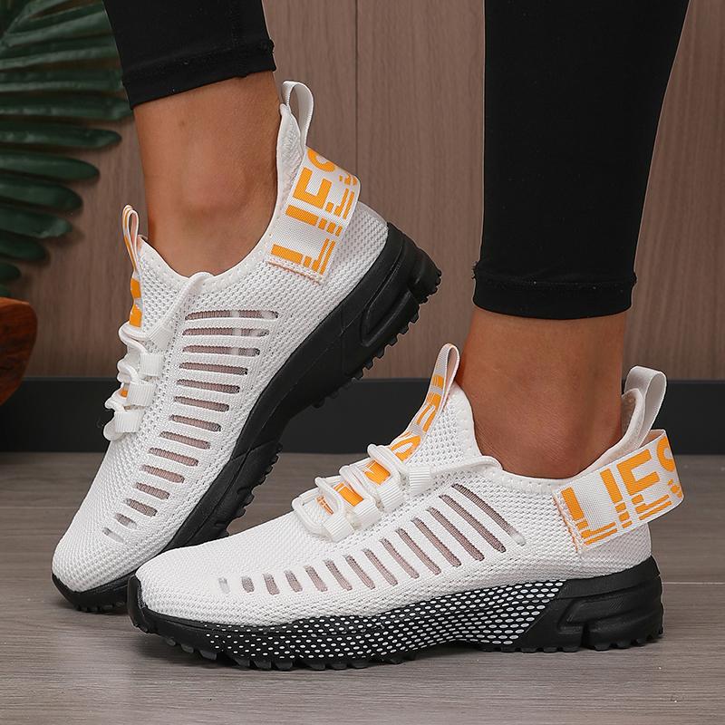 Женская минималистичная спортивная обувь Летняя быстросохнущая дышащая удобная нескользящая подошва Отпуск Путешествия Бег трусцой Пешие прогулки Обувь 36