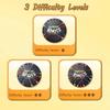 Children Rope Knots Puzzle Travel Plate Activity Colour Line Twisted Connected Ropes Sorting Logic Thinking Training Strategy Family Activity