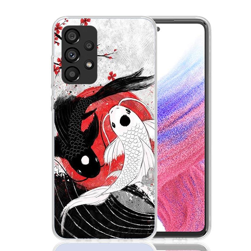 Japanese Pub Wave Anime Arrived Phone Case For Samsung Galaxy A13 A14 A15 A16 A17 A53 A54 A55 A56 A33 A34 A35 A36 A23 A24 A25 A2