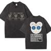 Wyprała Koszulka Retro Rock Band Radiohead The Bends Mężczyźni Kobiety Moda Hip Hop Gotycka Koszulka Oversize Bawełniana Codzienna Męskie Koszulki