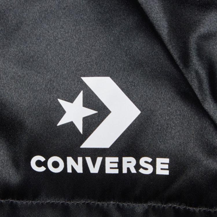 Converse Down Jackets Women's Ink Black Hooded Moderate Other 10006987-A02