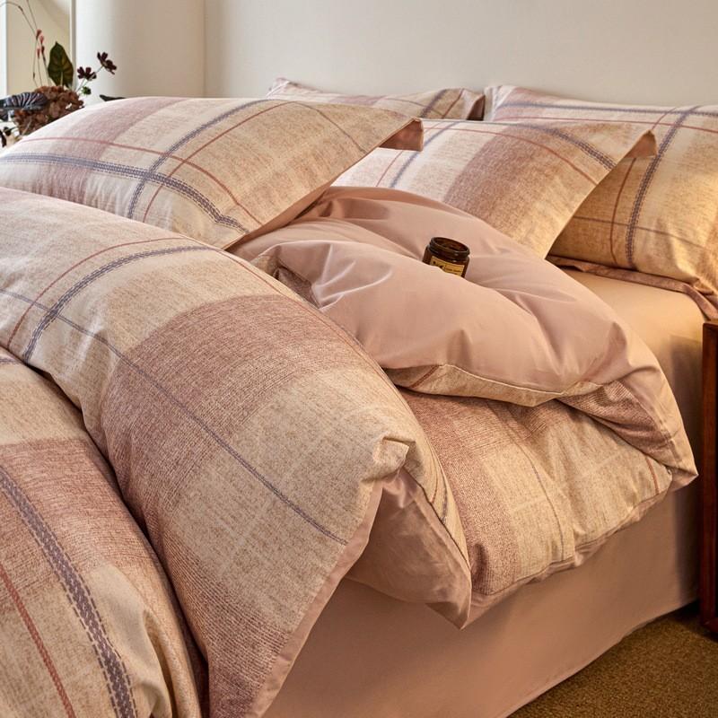 100% Cotton Flannel Duvet Cover Set Thick Winter Bedding Soft Breathable Bed Sheets Pillowcases
