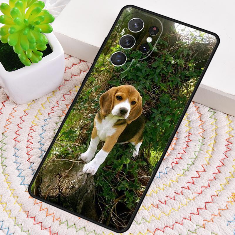 Beagle Puppy Dog print Phone Case for Samsung Galaxy note 10 pro S26 Ultra S23 S24 FE S25 S21 S22 PLUS shockproof Cove