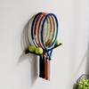 Space Saving Tennis Racket Storage Rack Large Capacity Tennis Racket Display Rack  Tennis Hall
