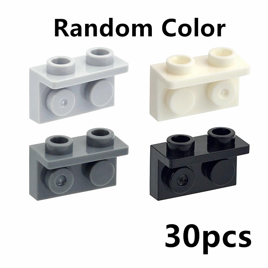 Compatible Assembles Particles 99780 1x2-1x2 Inverted Bracket Plate Building Blocks Parts DIY Educational Toys For children