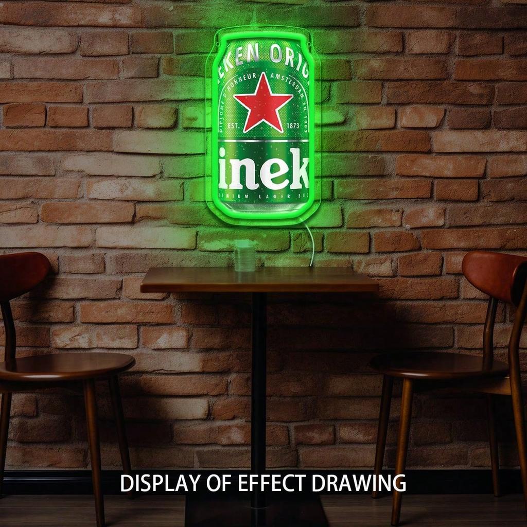 Bier Neonlicht Schild USB Dimmbares LED Neon Schild für Schlafzimmer Wohnzimmer Club Bar Bierfest Karneval Party Geschenke Wanddekoration