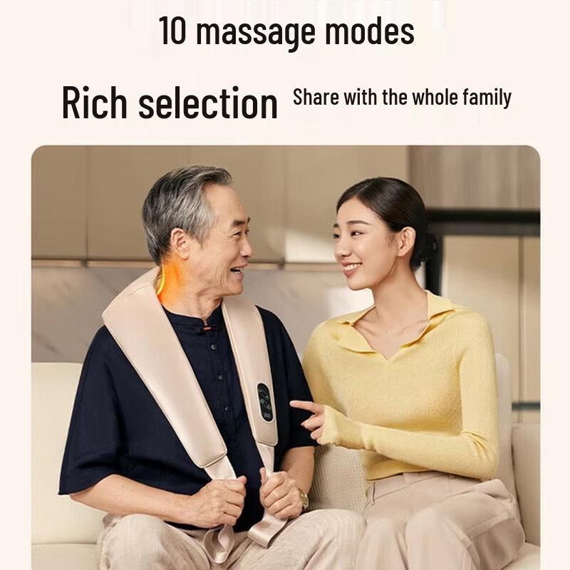 SKG Percussion Neck and Shoulder Massager Shawl CN plug (adapter included)