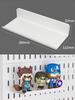 Nonperforated Bathroom and Kitchen Storage Rack,hook Hole Plate Accessories,wall Mounted Esports Storage Rack for Game Storage