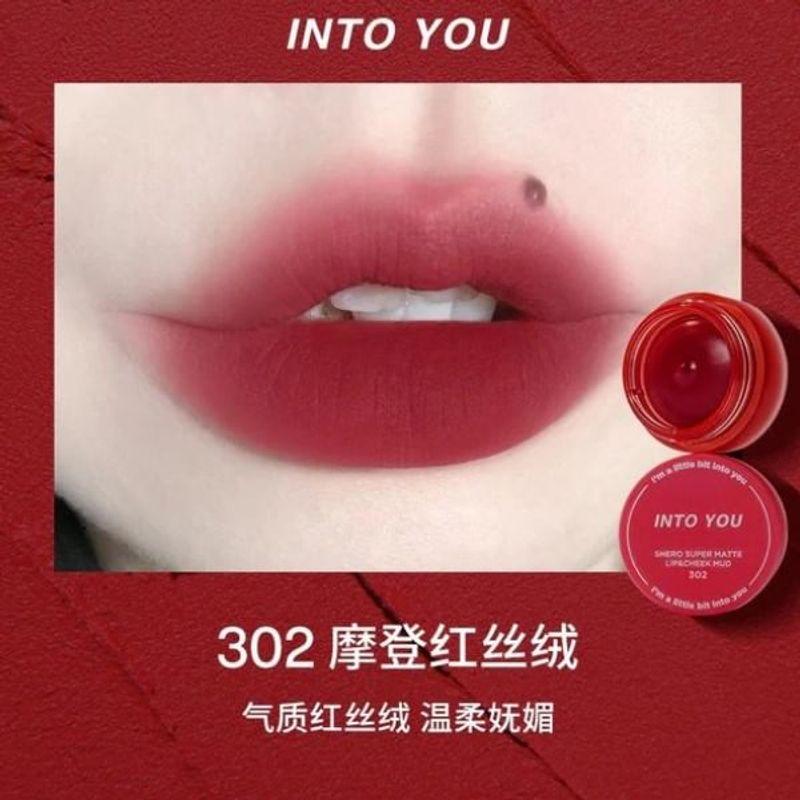 INTO YOU - Hot Canned Lip & Cheek Mud - 3 Colors