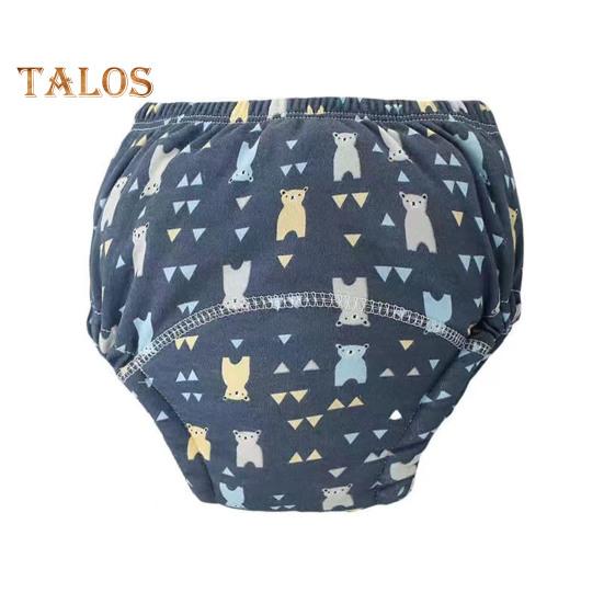 6Pcs Potty Training Underwear Breathable Baby Diapers Leak-proof Toilet Training Pants Adjustable Elastic Bands Toddler Pee Pants