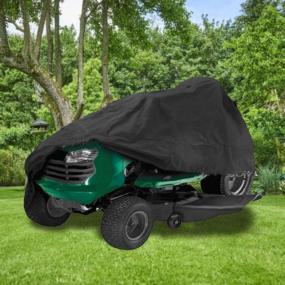 Outdoors Waterproof Oxford Cloth Lawn Mower Tractor Dust Cover Fit Deck Up To 54