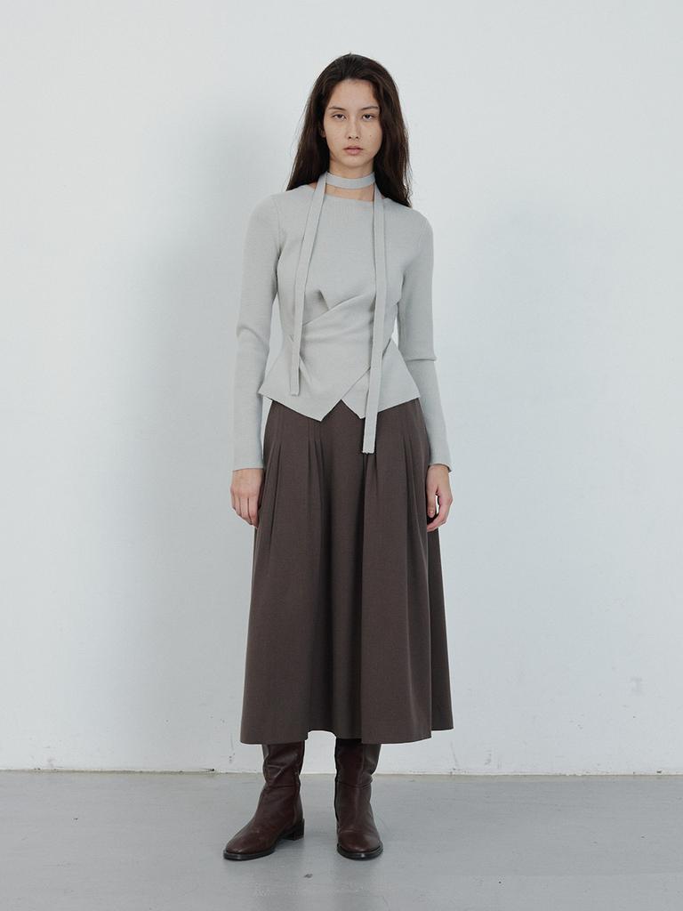 HUNCH Wrap Tie Knit (2 Colors)