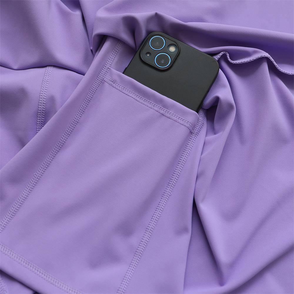 Women's High Waist Pleated Tennis Skirt with Built-in Shorts - Quick-Dry Fitness, Running, Yoga Mini Skirt
