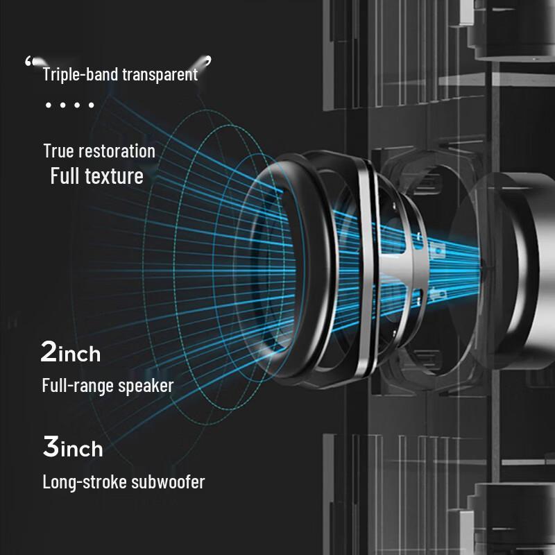 MORRORART M2 Desktop Floating Lyric Bluetooth Speaker