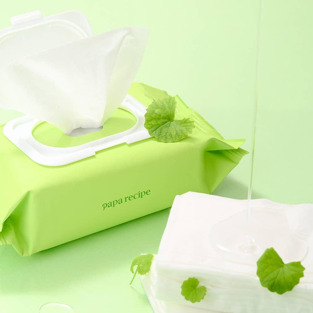 [Bulk Set] Papa Recipe Real Centella Cica Watery Cleansing Tissue 100 Sheets X 3ea