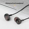 Wired Earbud Wire Control Plug Play Noise Reduction Stereo Surround Music Playing Straight Jack 3.5mm/Type-C Heavy Bass Wired Earphone for Home