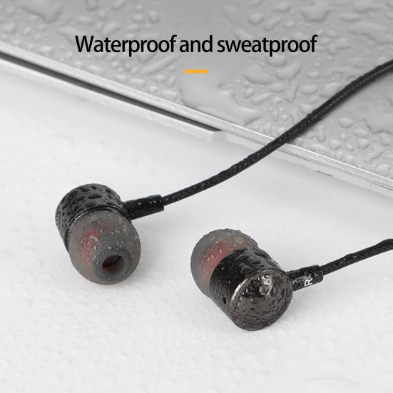 Wired Earbud Wire Control Plug Play Noise Reduction Stereo Surround Music Playing Straight Jack 3.5mm/Type-C Heavy Bass Wired Earphone for Home