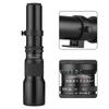Super Telephoto Lens, 500mm Manual Zoom F8.0-F32 Aperture with Tripod Mount and T-Mount to NEX E-Mount Adapter   for A9    R  S  000  000  50