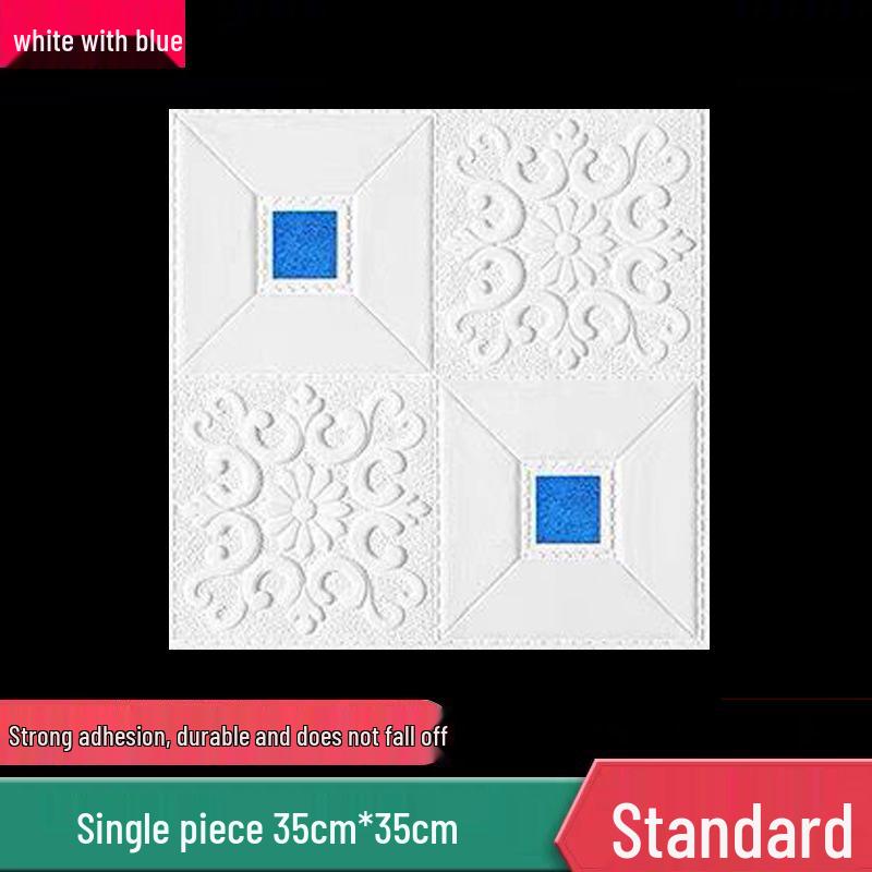 

3D Водонепроницаемые Самоклеящиеся Наклейки на Стены и Потолок для Гостиной или Спальни 35*35cm