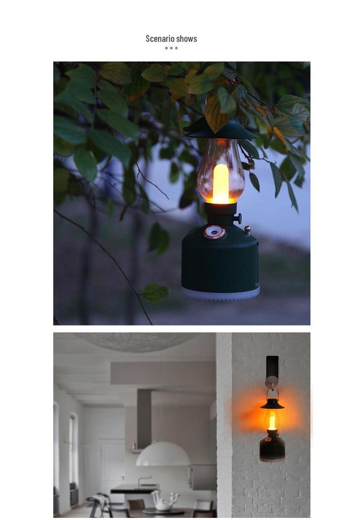 2026 New Retro Hat Style Kerosene Lamp Humidifier for Bedroom, Desktop, Outdoor & Camping Aromatherapy.