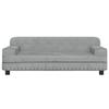 VidaXL Dog Bed Light Grey 90x53x30 Cm Velvet 171869