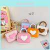 Stylish Mini Heart Shaped Children's Handbag For Boys And Girls In Trendy Colors