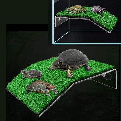 Turtle Ramp Turtle Basking Platform Tortoise Ramp Reptile Ladder Resting Terrace for Aquarium Fish