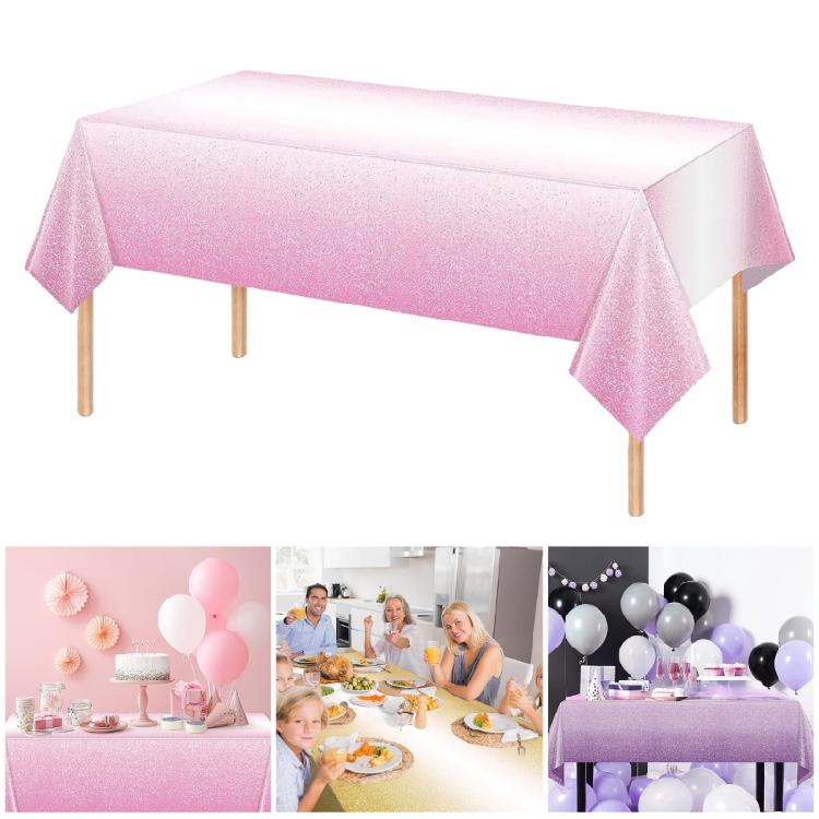 Washable Tablecloth Table Runner For Home Decoration Transformation In Fashionable Two tone designing