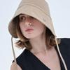 MooiHead Linen Cotton Strap Bonnet Hat_3 Colors