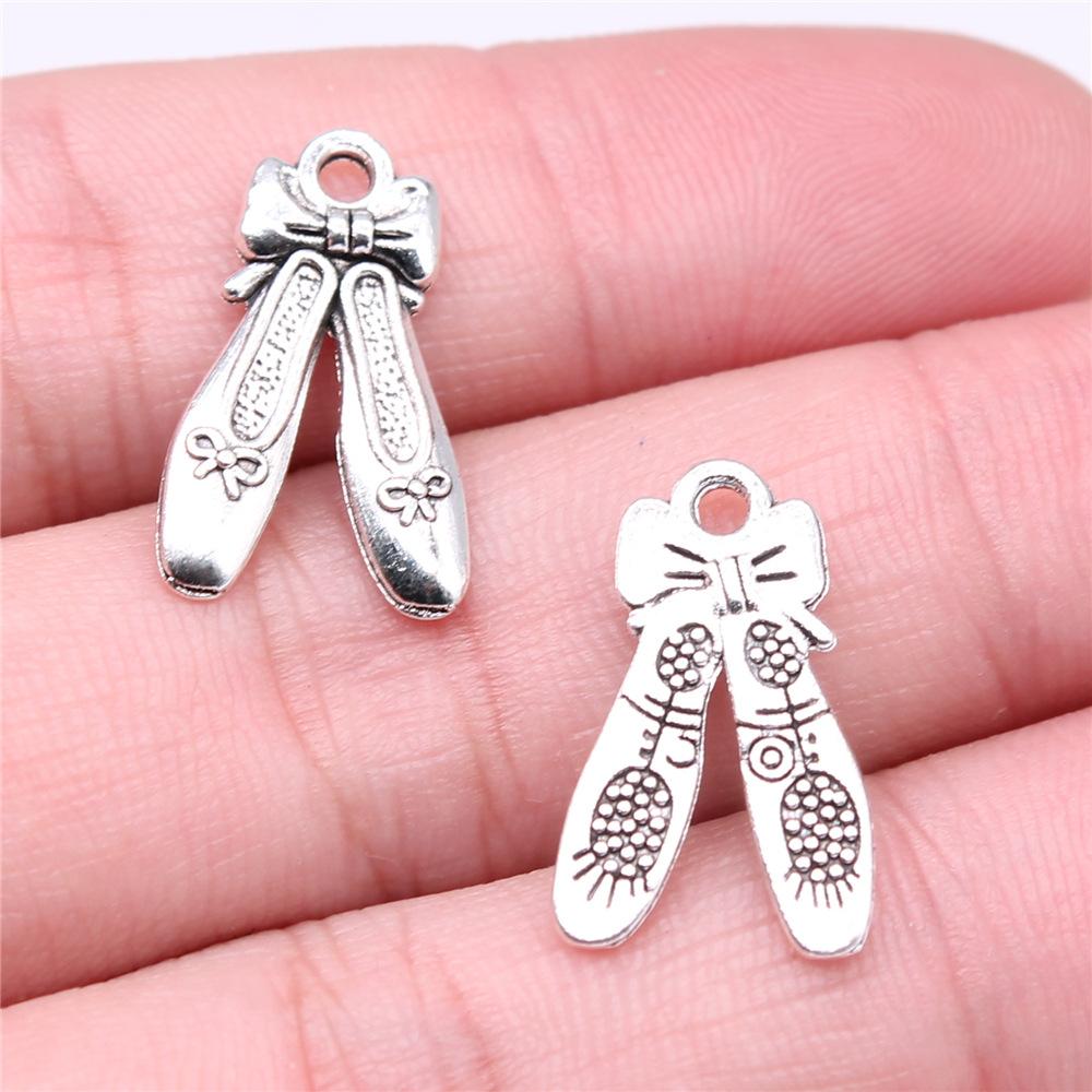 10pcs Women Shoes Charms High Heels Sandals Boots Embroidered Shoes Charms For DIY Bracelet Making Keychain Making