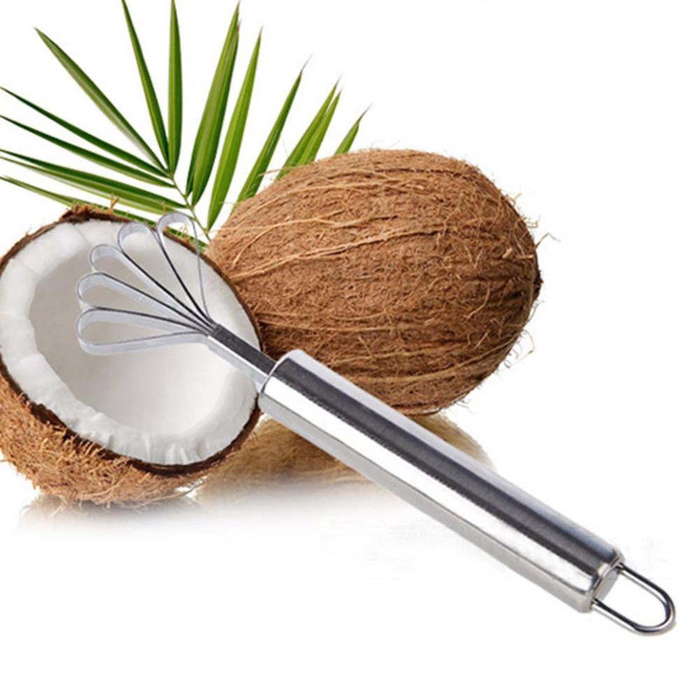 Multi-Purpose Slicer Scraper Fruit Tool Coconut Shaver Grater Coconut Meat Remover Fish Scaler