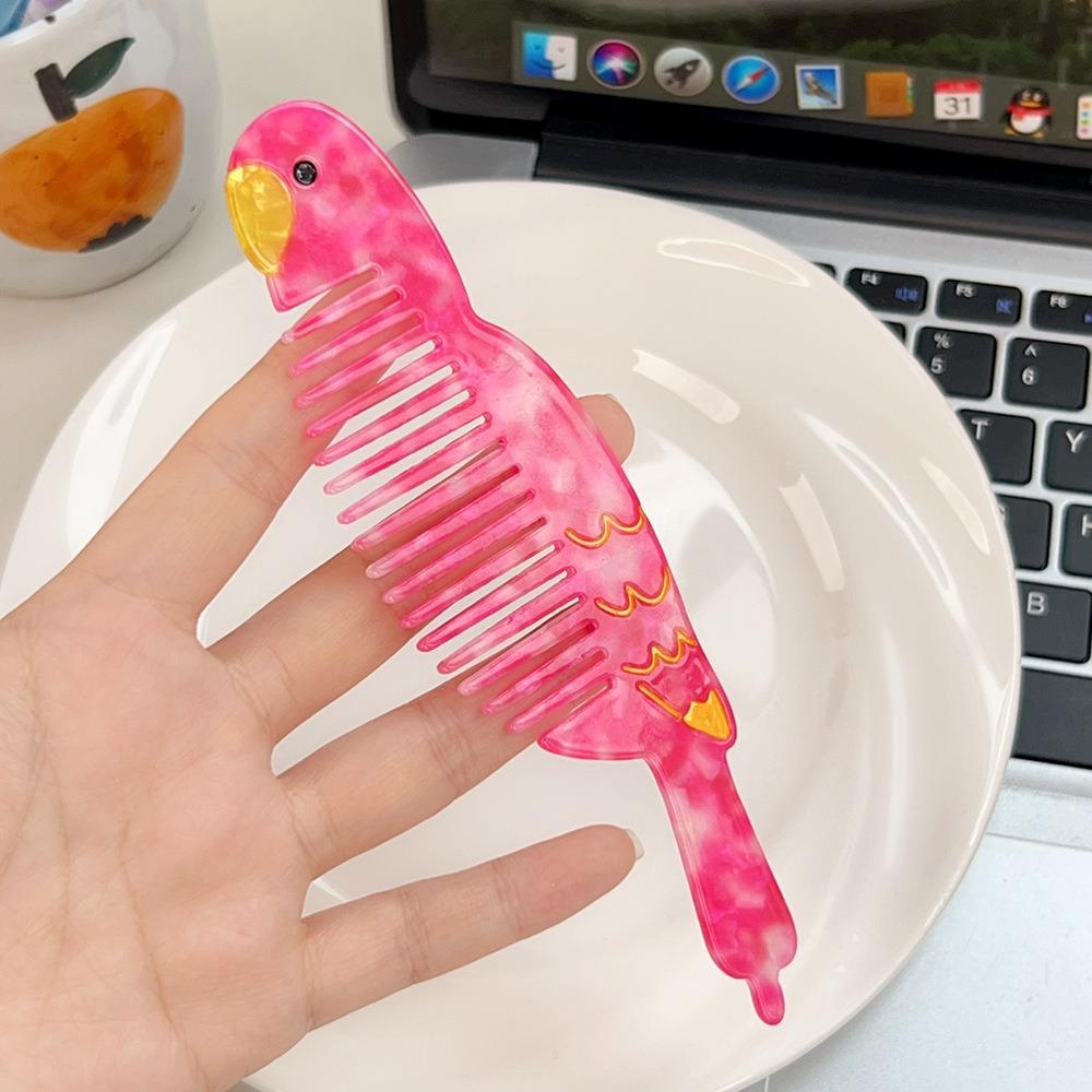 Animal Makeup Comb Puppy Hairdressing Combs Hair Care Acetate Comb  Barber Shop Salon