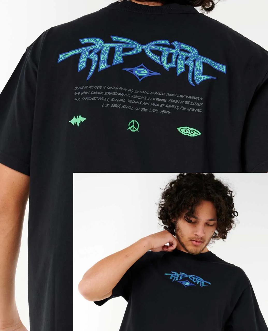 

Літні футболки Rip Curl для чоловіків та жінок, літня сувенірна продукція для серфінгу, смішна футболка, 100% бавовна, з принтом, Y2k, оверсайз, вуличний топ 2XL