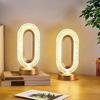 3D Crystal Touch Control LED Night Light for Kids Bedroom - USB Rechargeable Color Changing Square Star Moon Shapes Lamp